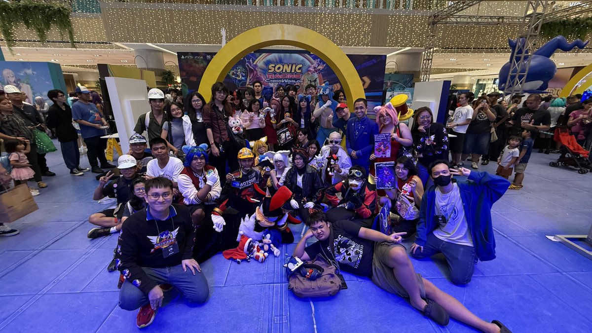 SonicPHL's tweet photo. That's a wrap for #SEGAATLUSFest2026! 🔵✨

Thank you SEGA Asia and @smnorthedsa for an amazing event, And thank you to our followers and Pinoy Sonic Fans for attending our fan meet! https://t.co/g8gxhop1Td