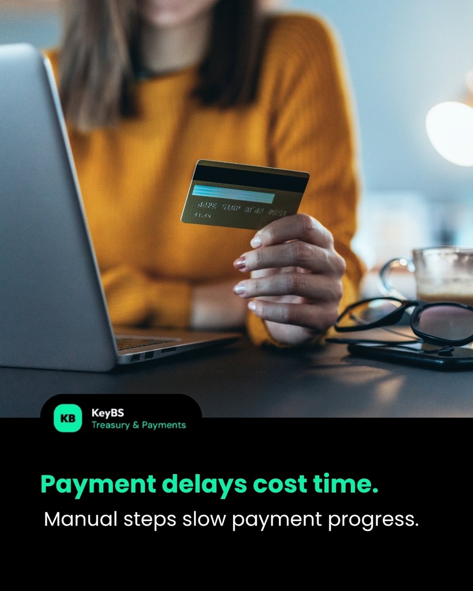 Keybspay's tweet photo. Waiting for a payment is harder when you don’t know what’s happening.

Manual steps can add delays as payment details are checked and processed before settlement. Understanding each stage helps your team make sense of progress and ask for the right updates.

Swipe to see what happens along the way.

Get started with KeyBS at https://t.co/w1u5kjrJsN

#paymentdelays #crossborderpayments #internationalpayments #paymentoperations #businesspayments #keybs
