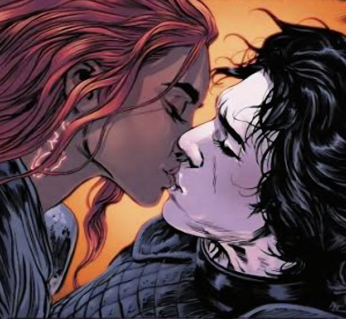NightLunaStar1's tweet photo. @Crow98SW @Hissterically Well, I have to dissapoint  you. The first time they kissed looked different https://t.co/Js6BH5Q3VK
