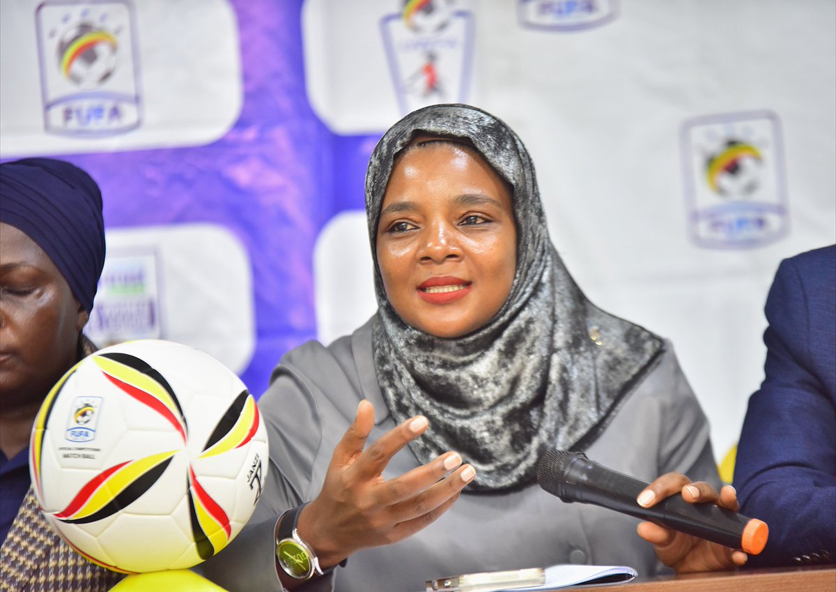 VBugerere's tweet photo. The 2nd Vice President of @OfficialFUFA Dr. Azah Taibu voted unopposed as the Uganda Women Football Association (UWFA) new Chairperson replacing Margaret Kubingi who in now the Vice chair. 
Elective AGM is underway at Buganda Royal Institute in Mengo. 
#VoBUpdates
@Jackshots24 https://t.co/qMRQfQzd0N