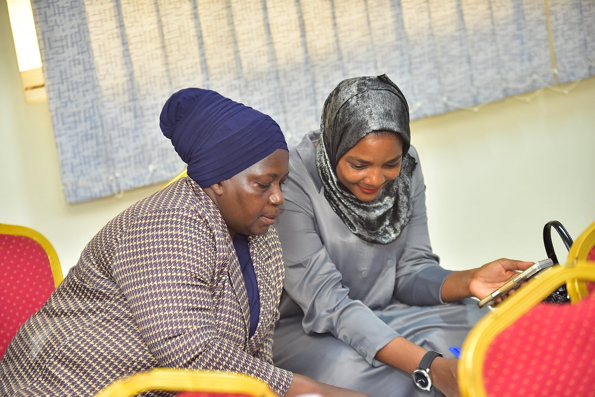 VBugerere's tweet photo. The 2nd Vice President of @OfficialFUFA Dr. Azah Taibu voted unopposed as the Uganda Women Football Association (UWFA) new Chairperson replacing Margaret Kubingi who in now the Vice chair. 
Elective AGM is underway at Buganda Royal Institute in Mengo. 
#VoBUpdates
@Jackshots24 https://t.co/qMRQfQzd0N