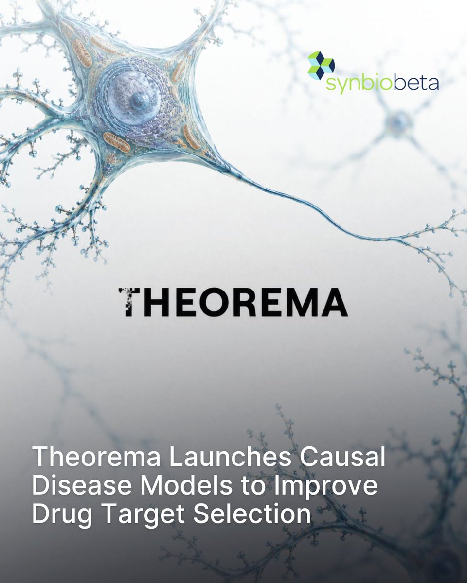 SynBioBeta's tweet photo. What makes a biological target worth drugging?

@theorema_ai has launched Causal Disease Models across 15 diseases, combining human-cell data, genetics, perturbations and clinical results to evaluate targets, uncover overlooked biology and identify new indications.

https://t.co/PcLT08vAVF

Subscribe to our newsletter and get the biggest biotech news straight to your inbox 🧬
https://t.co/uNrxaa7z6R