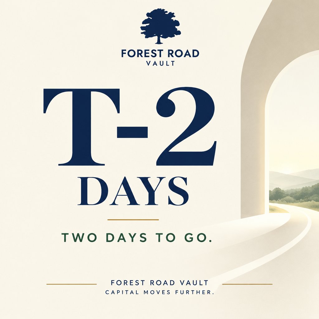 forestroadvault's tweet photo. It's almost here.

T-2 Days.

https://t.co/dHoln0i7Nf https://t.co/KdWDSrJzBk
