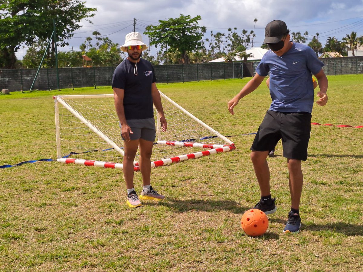 AcLaReunion's tweet photo. Aujourd’hui, c’est la Journée nationale du sport scolaire ! Partout sur l’île, l’USEP et l’UNSS proposent aux élèves de la maternelle au lycée des activités sportives et ludiques pour le plaisir de la pratique sportive, la promotion de l’inclusion et l’engagement des élèves #JNSS https://t.co/bGvZxE2HIW