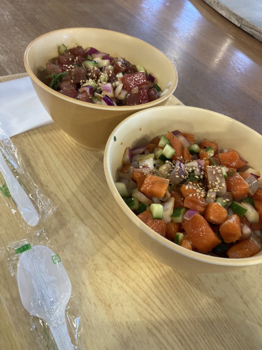 hikaru_farman's tweet photo. ポキ丼🍚✨ https://t.co/o6OC8h0czm