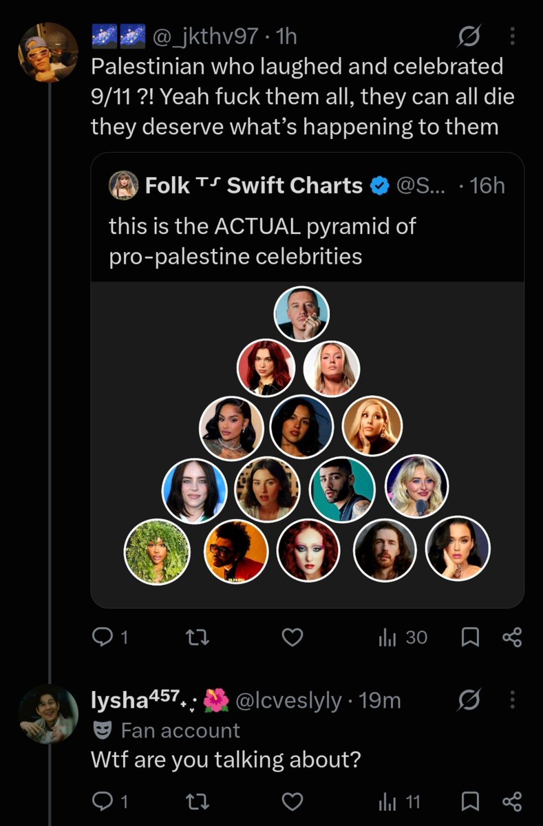 lcveslyly's tweet photo. Hi, pls share this so people know about this account literally a zionist, support the genocide of the Palestinian and islamophobic. Calling my prophet a rapist without any proof whatsoever, this is absolutely insane. https://t.co/6BowiBsAgb