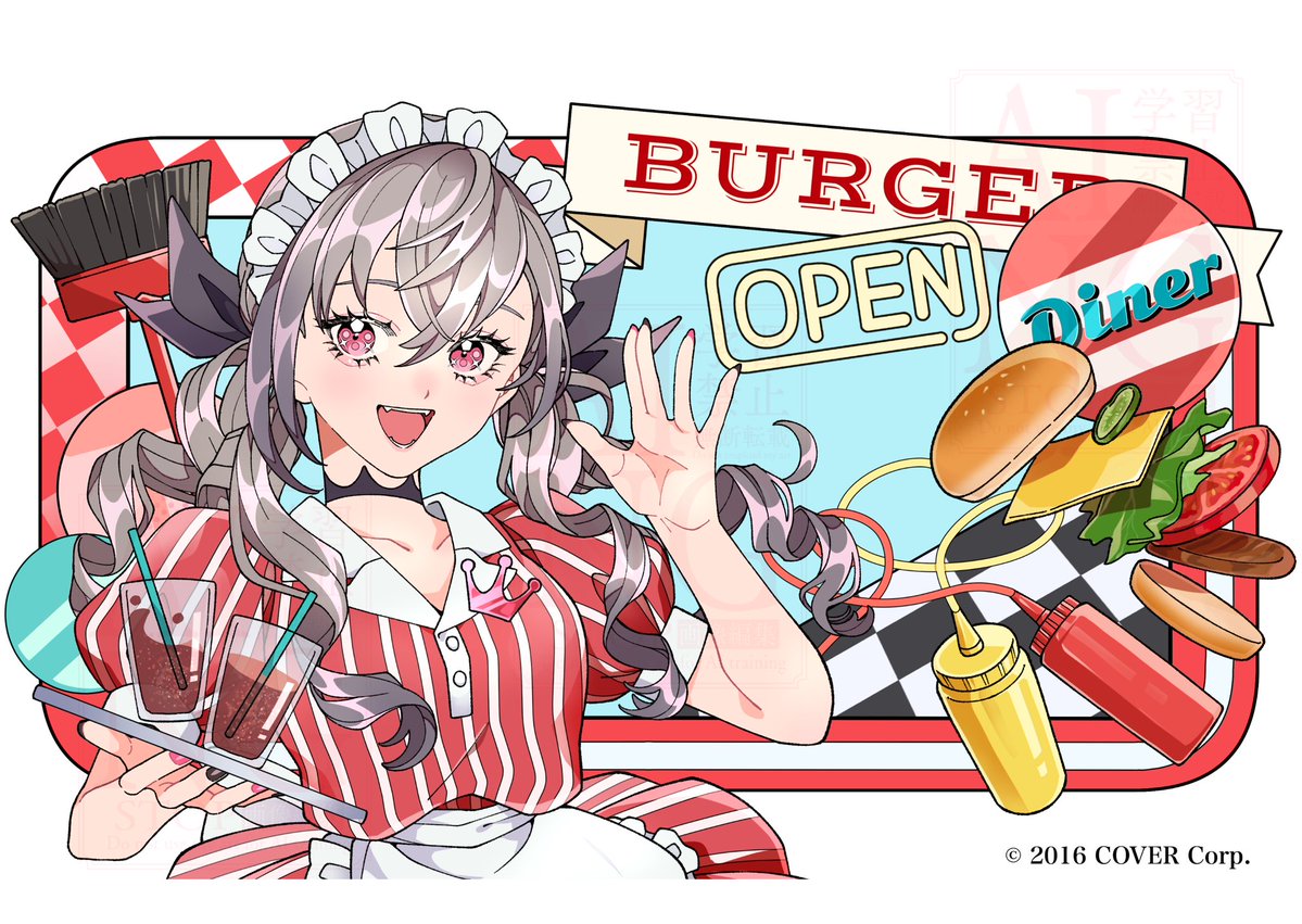 PONKO517's tweet photo. 【 お仕事お知らせ 】
ホロライブ  響咲リオナちゃん×森カリオペさん
の歌ってみた『 Dreamland 』のヴィジュアルを担当させていただきました！
楽しかったです ありがとうございました◎

https://t.co/EKttq5Fvdb
🔼2人の最高ハーモニーとかっこいいMV♩
⁡
🎤👑@isakiriona 
💀@moricalliope https://t.co/PH17cLsmmR