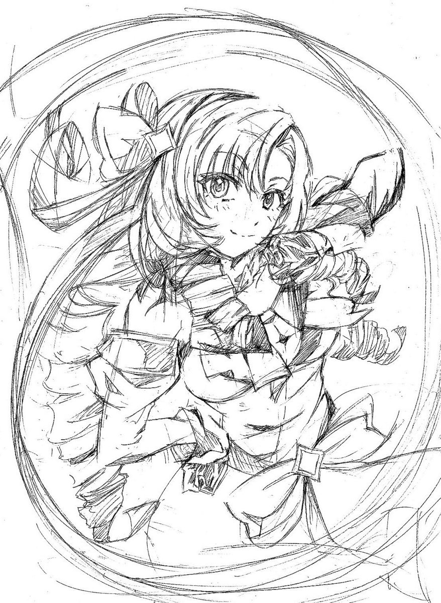 o_ro_ro_n24's tweet photo. ＃サロメ百万展 #墨絵 
サロメ様のラフからの墨絵を🖌️ https://t.co/5QoP5UiyKC