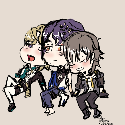 Bluzumara's tweet photo. They are just chilling (I put the tags wrong so I post it again)
#tiocaeaven #RatioCae #AvenCae https://t.co/FSmod2FoHp