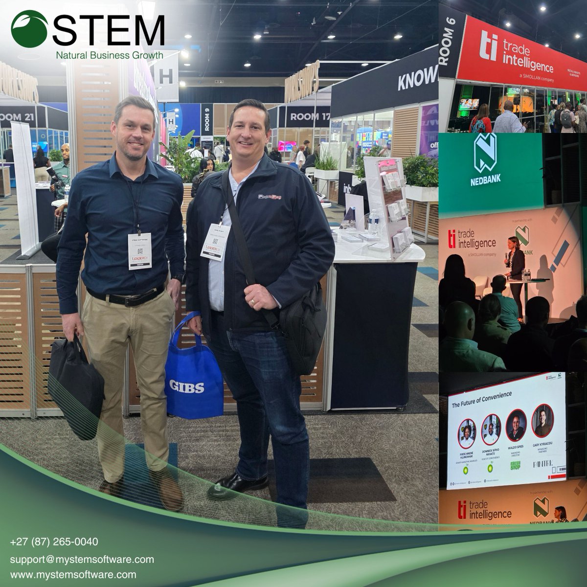 SoftwareStem's tweet photo. STEM was delighted to attend the Ti Retail Conference on 3 September 2026, an insightful day exploring the rapidly evolving retail and convenience landscape.

Thank you to @Nedbank , @TradeTatler and all the speakers for an engaging conference!

https://t.co/4Fsi22BDZ7 https://t.co/W7h0sSsfX5