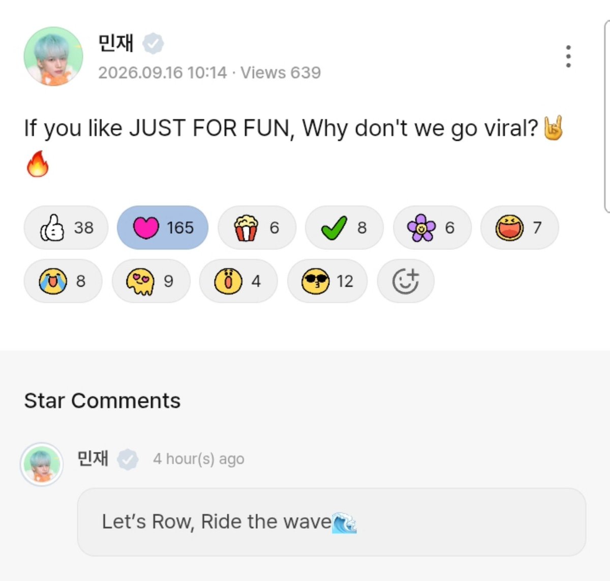 swtbrownsugar_'s tweet photo. y'all heard him, GO STREAM 'JUST FOR FUN' 📢

https://t.co/HHKmTfGNMy

#xikers #xikers_unit #싸이커스
#민재 #MINJAE #수민 #SUMIN #예찬 #YECHAN #JUST_FOR_FUN #DIENAMITE https://t.co/KJpN7sh9fM
