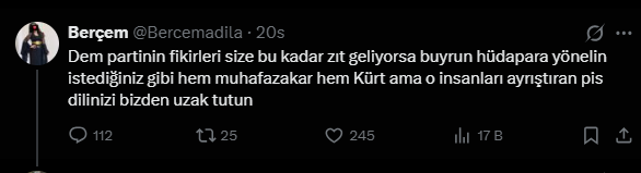armancame_'s tweet photo. 🔴Kürt halkı, DEM'lileri LGBT konusunda eleştirince verdikleri cevaplar:

"Beğenmiyorsanız gidin Hüda Par'a oy verin." https://t.co/EeL3gBi7Bp
