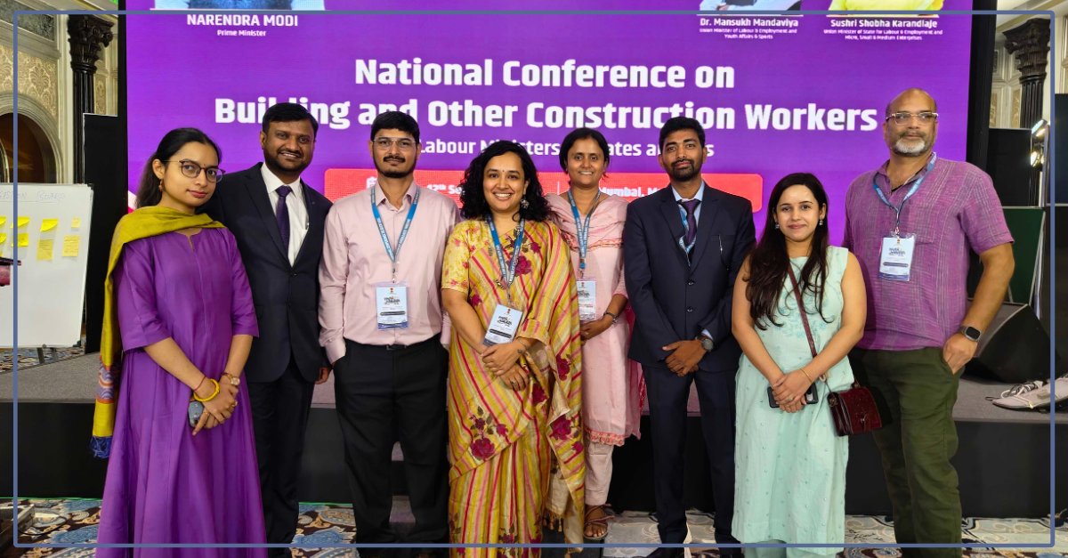 IndusAction's tweet photo. Indus Action joined the National Conference on #BOCW in Mumbai, bringing together stakeholders from 36 States &amp; UTs. 

Discussions covered portable welfare, digital services, cess utilisation and skilling. The BOCW Initiatives Compendium was also launched.

BOCW #IndusAction https://t.co/myKV3zoSh7