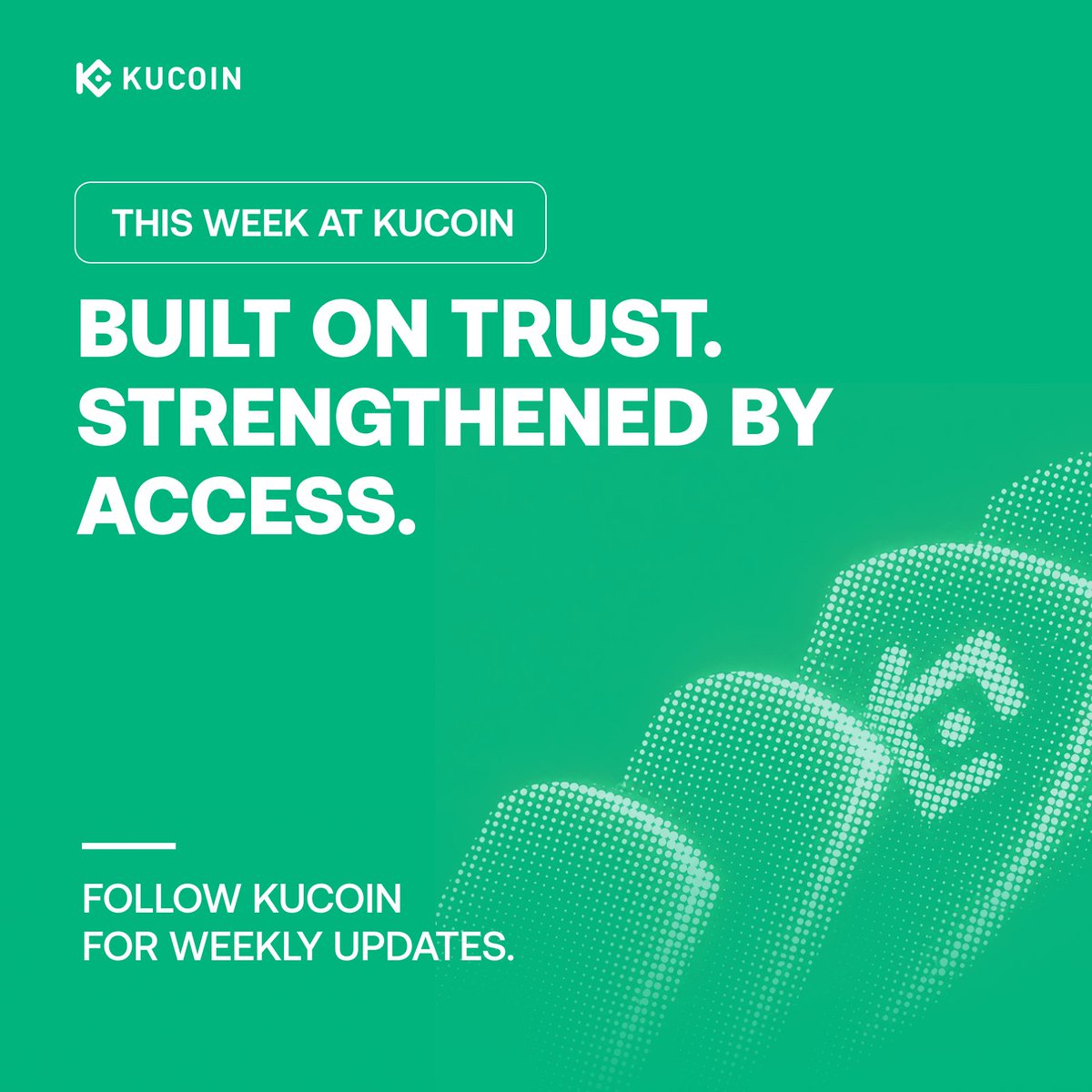 kucoincom's tweet photo. This week at #KuCoin: KuCoin Spotlight is back! 

KuCoin Spolight featured https://t.co/w4zxk0k4UC (GNOT) @_gnoland, a Go-based Layer 1 smart-contract platform.

Follow for weekly KuCoin updates 👉 https://t.co/tHyMQ7msOi