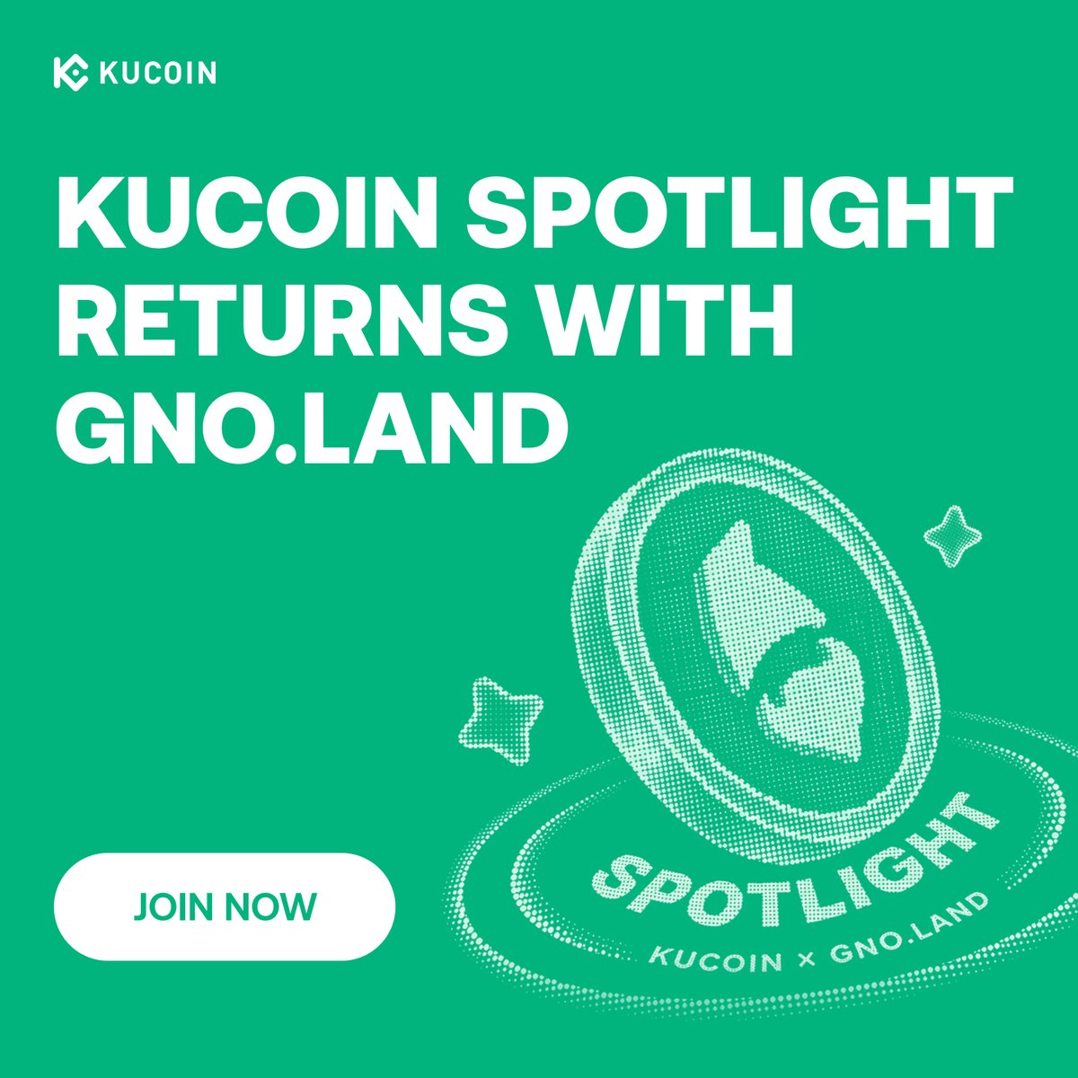 kucoincom's tweet photo. This week at #KuCoin: KuCoin Spotlight is back! 

KuCoin Spolight featured https://t.co/w4zxk0k4UC (GNOT) @_gnoland, a Go-based Layer 1 smart-contract platform.

Follow for weekly KuCoin updates 👉 https://t.co/tHyMQ7msOi