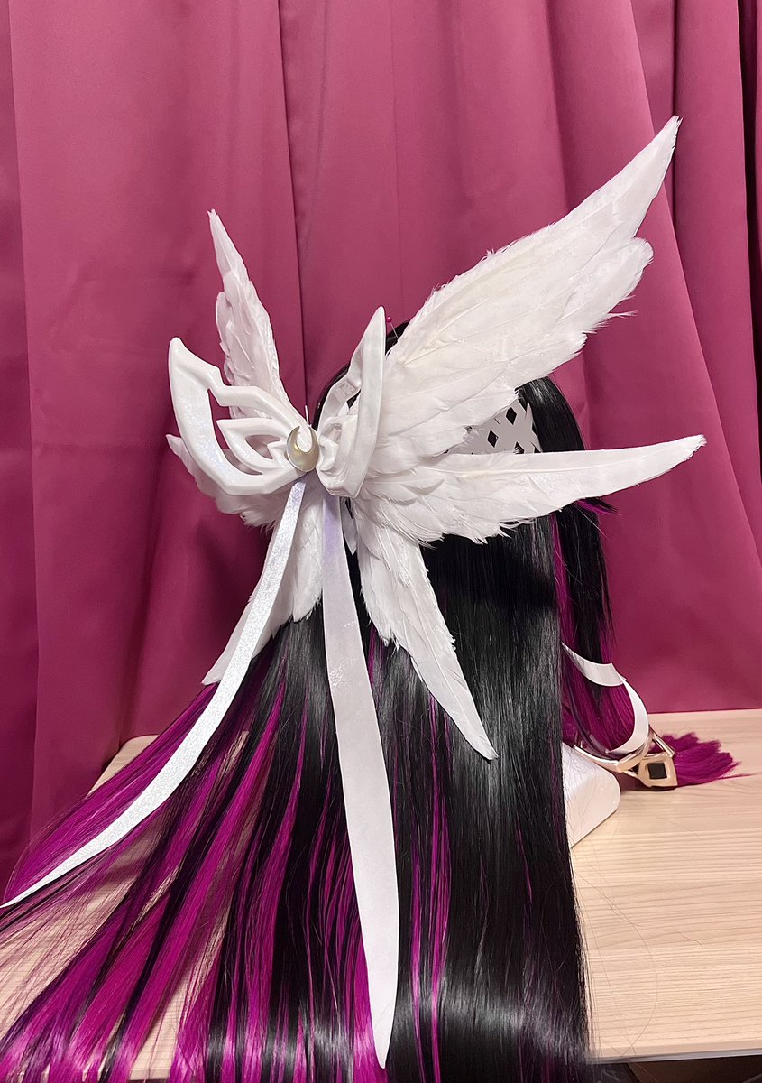 RinaSukareltuto's tweet photo. コロンビーナちゃんの髪飾りできた〜！
前回よりさらに公式に近い形状に作ったよ〜
持ち運びしやすいように分解できるように作った！
めっちゃいい感じにできて大満足🥰 https://t.co/liSLGZPsY4
