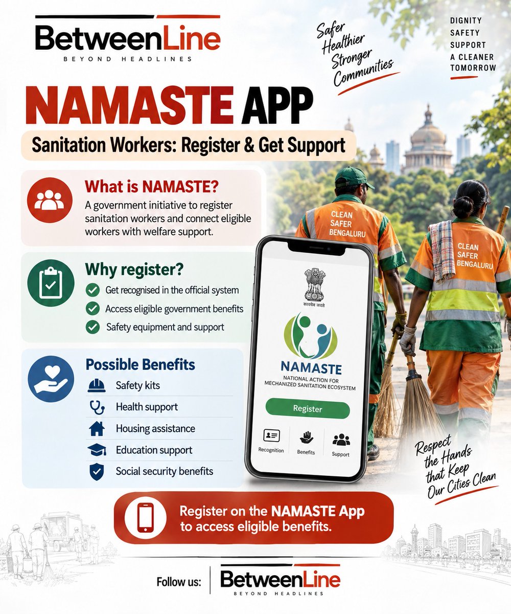 BetweenLinn1's tweet photo. NAMASTE App – Important Update for Sanitation Workers!
#app #updates #important #workers https://t.co/jpAXsiD5sA