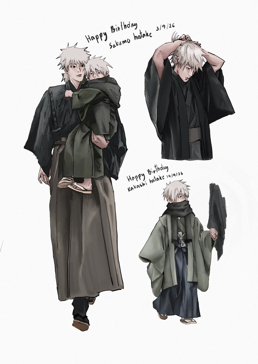 got78123's tweet photo. Kakashi and Sakumo https://t.co/zfIFg68iCc