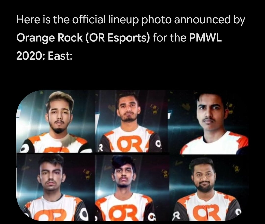 Akshay__022's tweet photo. @RealKhabriBhai Bro PUBG mobile world league (PMWL)2020me #2 aayi thi Scout ki team OR eSports jisme Mavi paaji igl the total 7 Indian teams ne India ko represent kiya tha kya yaar atleast check toh kar lete https://t.co/jTMODKF5NM