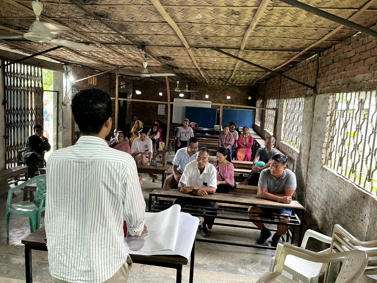 NACOINDIA's tweet photo. Village-Level Sensitisation | Nagaland

The Intensified IEC Campaign 3.0 in Nagaland continues to take HIV and STI awareness to the grassroots.

Through 119 village-level sensitisation meetings across 16 districts, the Intensified IEC Campaign 3.0 in Nagaland reached 3,186 people this week, opening up conversations around HIV and STI awareness.