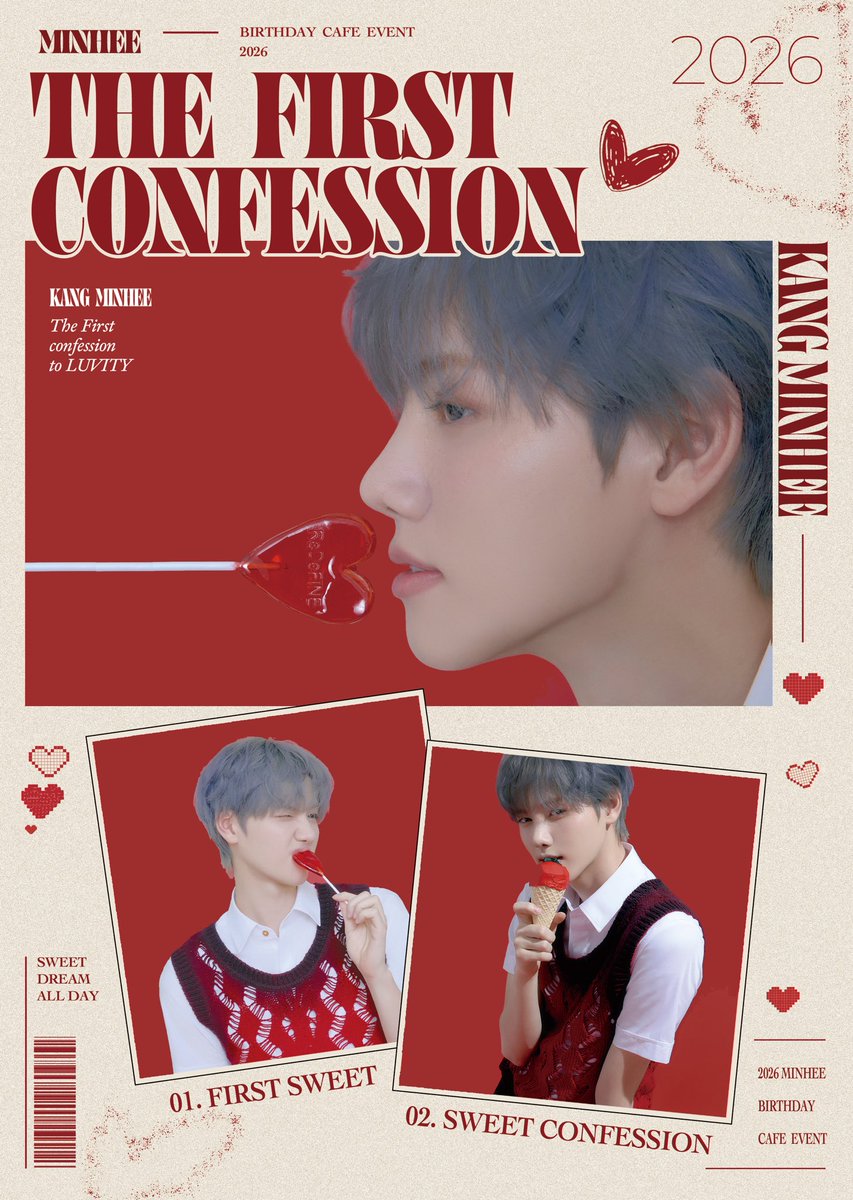 MINHEE_first's tweet photo. 𝟮𝟬𝟮𝟲 𝗠𝗜𝗡𝗛𝗘𝗘 𝗕-𝗗𝗔𝗬 𝗖𝗔𝗙𝗘

(\_/)    💕
(  •-•)💕
/>💌

𝗧𝗵𝗲 𝗙𝗶𝗿𝘀𝘁 𝗖𝗼𝗻𝗳𝗲𝘀𝘀𝗶𝗼𝗻

민희의 첫번째 고백으로 여러분을 초대합니다📮💌

❤️마이클로버
❤️9/19-20
❤️11시-18시

#민희의_첫번째_고백

#민희 #강민희 #MINHEE
#민희생카 #생일카페
#CRAVITY #크래비티 https://t.co/pzpsm7rtkQ