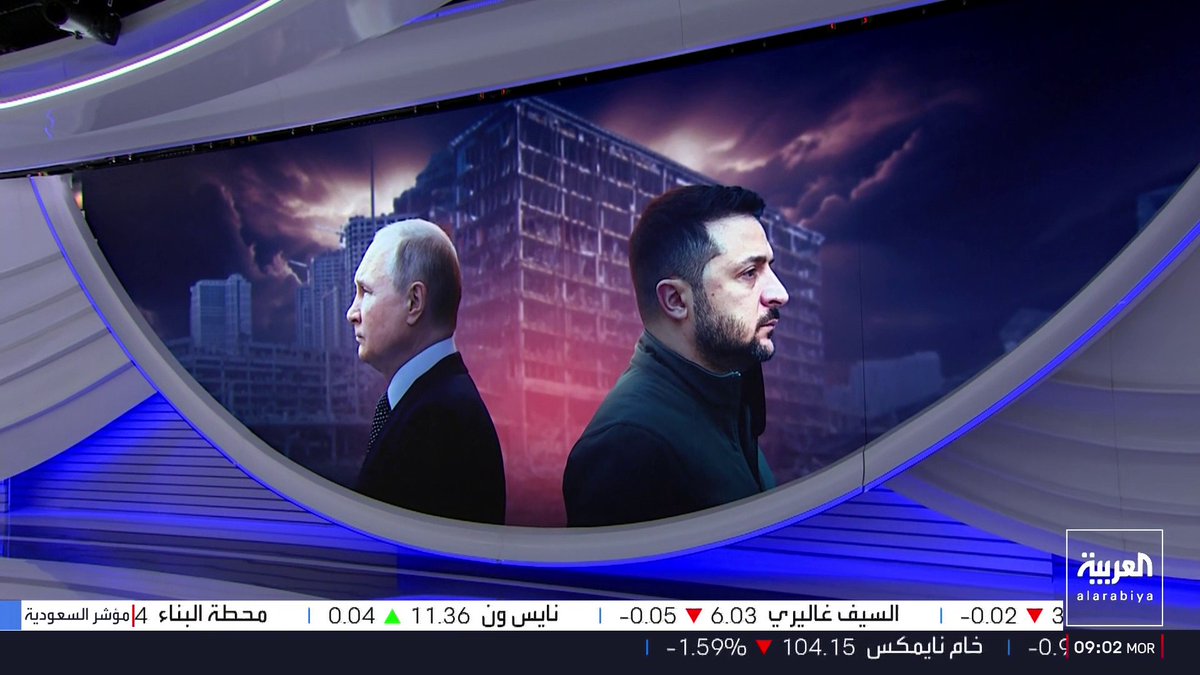 تتابعون في النشرة الصباحية على قناة العربية: تدمير مسيرة حوثية حاولت دخول المجال الجوي المحظور لمكة المكرمة.. وزيلينسكي يقول إن روسيا حاولت اغتياله مرتين 