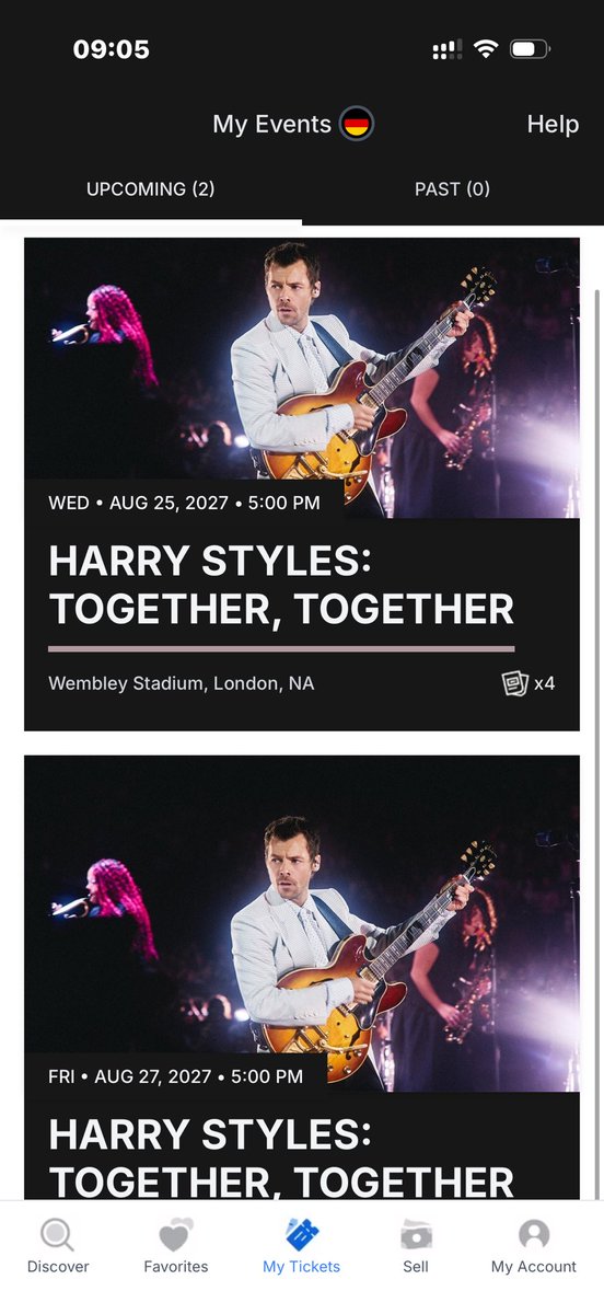 jungkookbe05's tweet photo. I’ve 3x Harry styles tickets London tickets 

My bestie and I was lucky to get enough during the presale 
Transfer will be made securely via Ticketmaster
Please send me a Dm if you’re interested 
Harry styles London Tickets
#harrystyles #Harrystylestickets https://t.co/zkbCMY9YwP