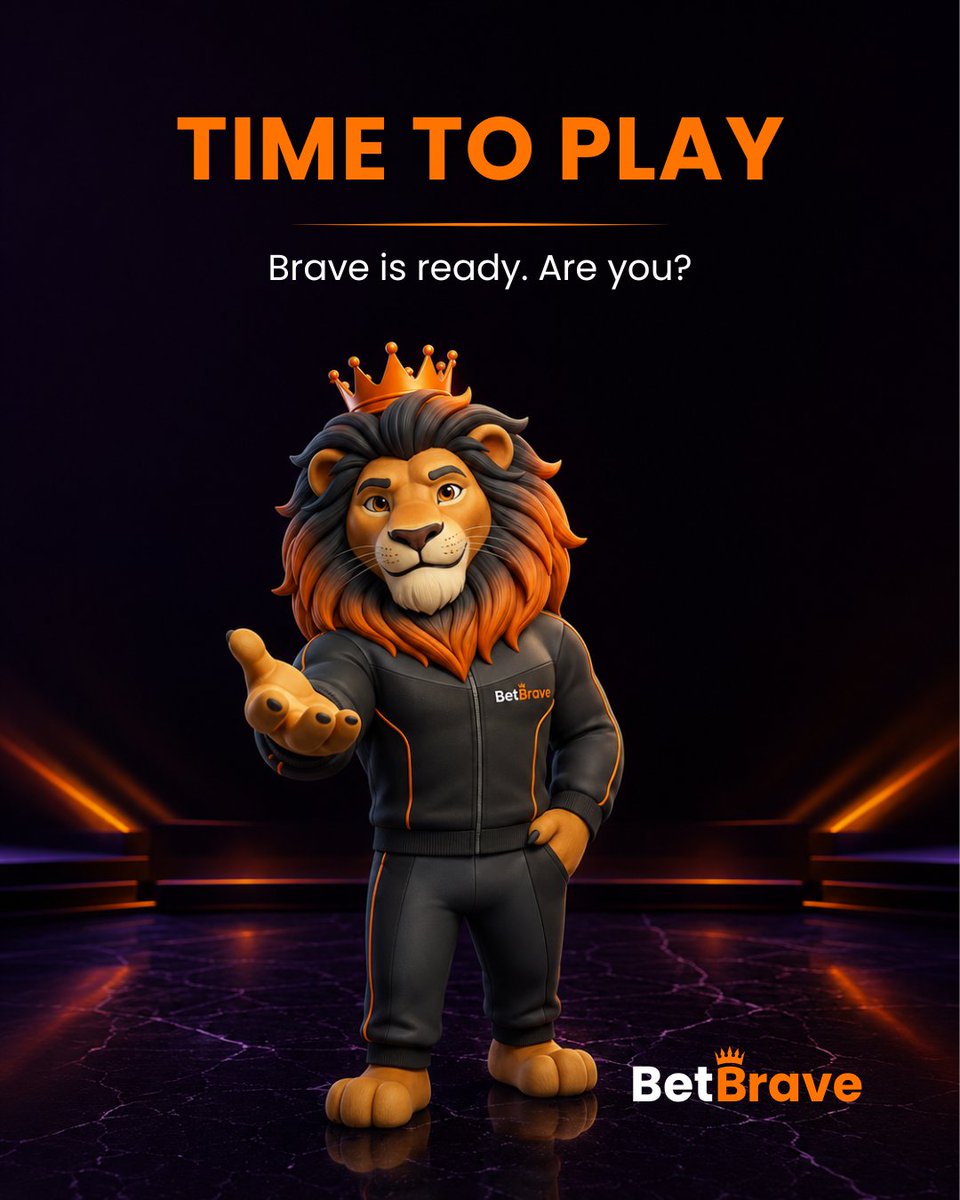 BetbraveOffical's tweet photo. Brave is ready to welcome you in. 🦁

Jump into BetBrave, explore what’s waiting, and make your next session yours. 
🔗https://t.co/Q7YYdNhz7f

#onlinecasino #casinolife #onlinegaming #betbrave #onlinecasino #onlinepoker https://t.co/RzUgXXVZs8