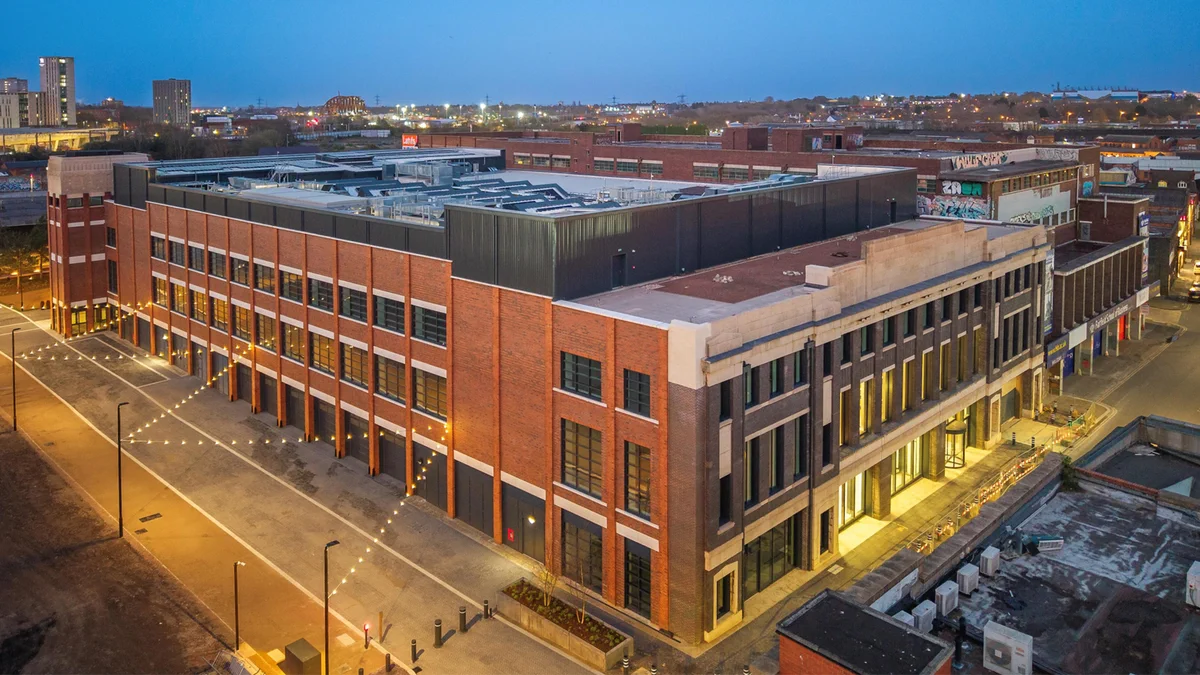 Photo of the Tea Factory development in Digbeth. 
