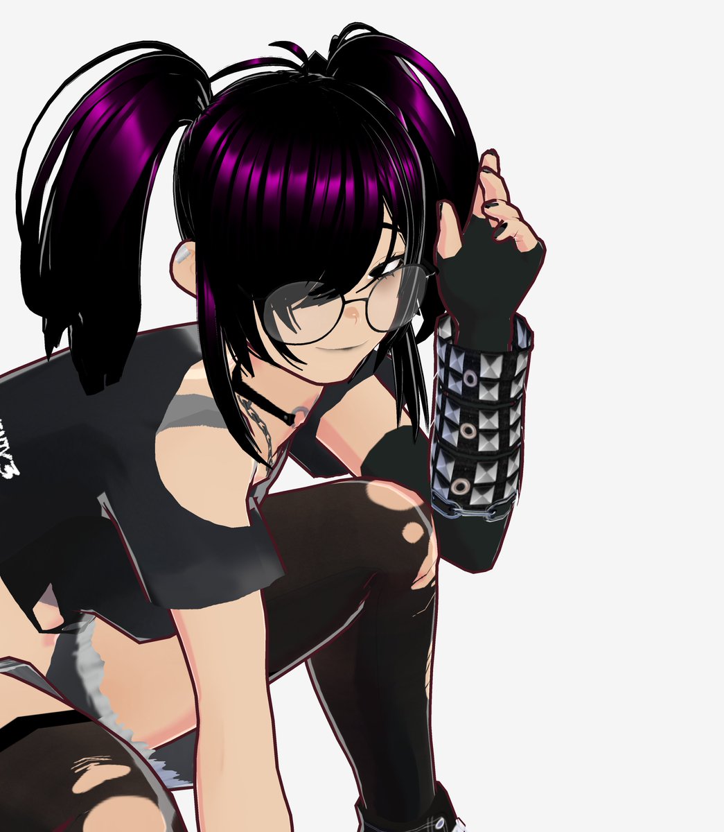 psyclopsa's tweet photo. Re-did my Vroid model https://t.co/SXyiPwHKnP