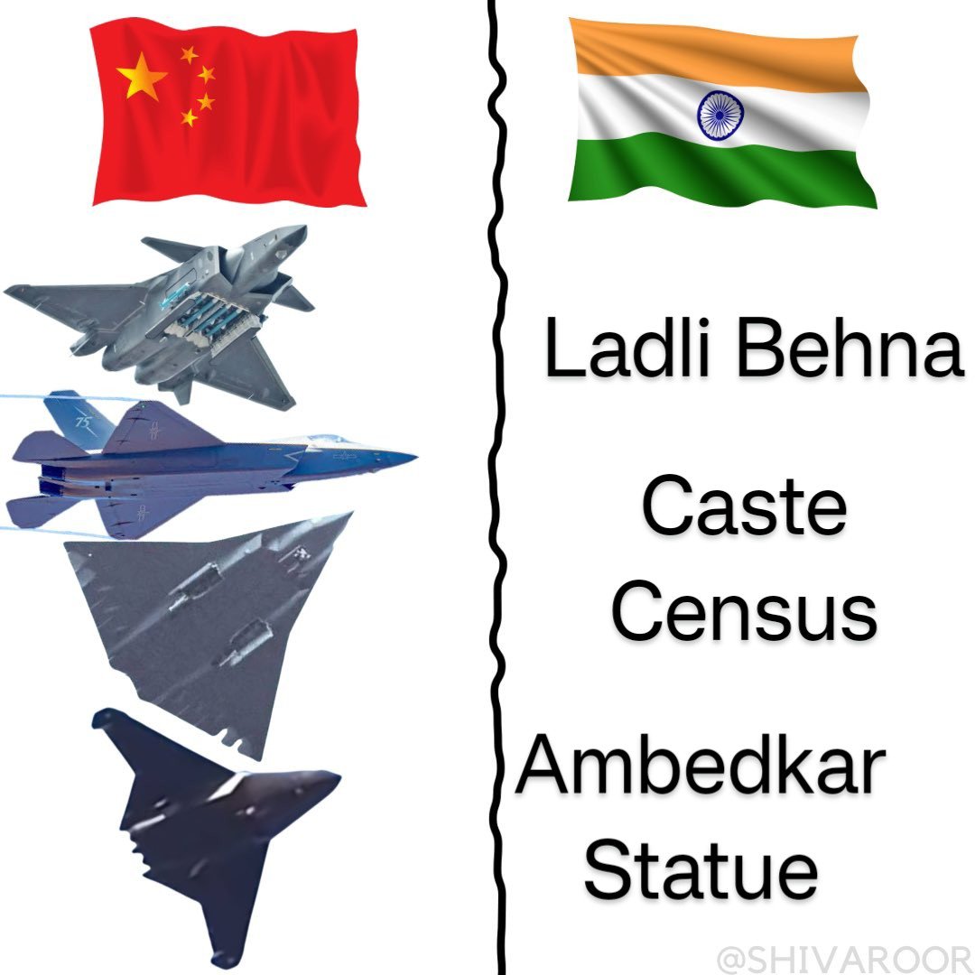 Eurasia087809's tweet photo. ₹78,700 crore disbursed since July 2024 in free subsidy by a state govt while can't spend 1000 crore for High Altitude Jet engine facility.
This is the plan to make the nation a power to recon with. https://t.co/OQdaZvYR31