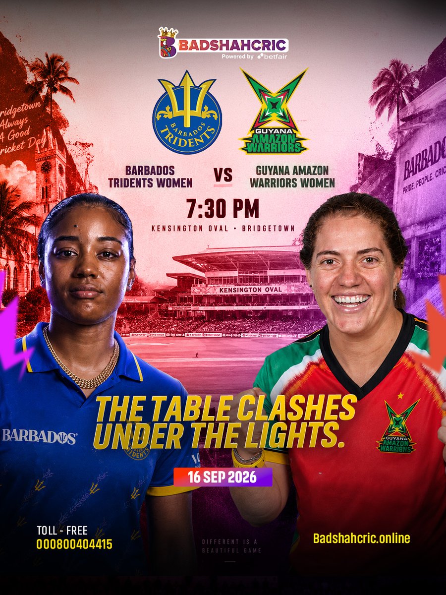 Badshahcric_net's tweet photo. π₯Caribbean cricket turns up the energy for a crucial clash. π₯
Watch every delivery bring a fresh twist to the game.π₯
π² Ezy & Qu!k Reg!streshn
πΈ Get Upt0 5% Re@l Ca$h B0nnuuz
π 24/7 Custmr Supp0rt
.
| #badshahcric | #MatchDay #GameOn #PlayAndWin #CricketFever #WinningTime https://t.co/smi9rDtCoI