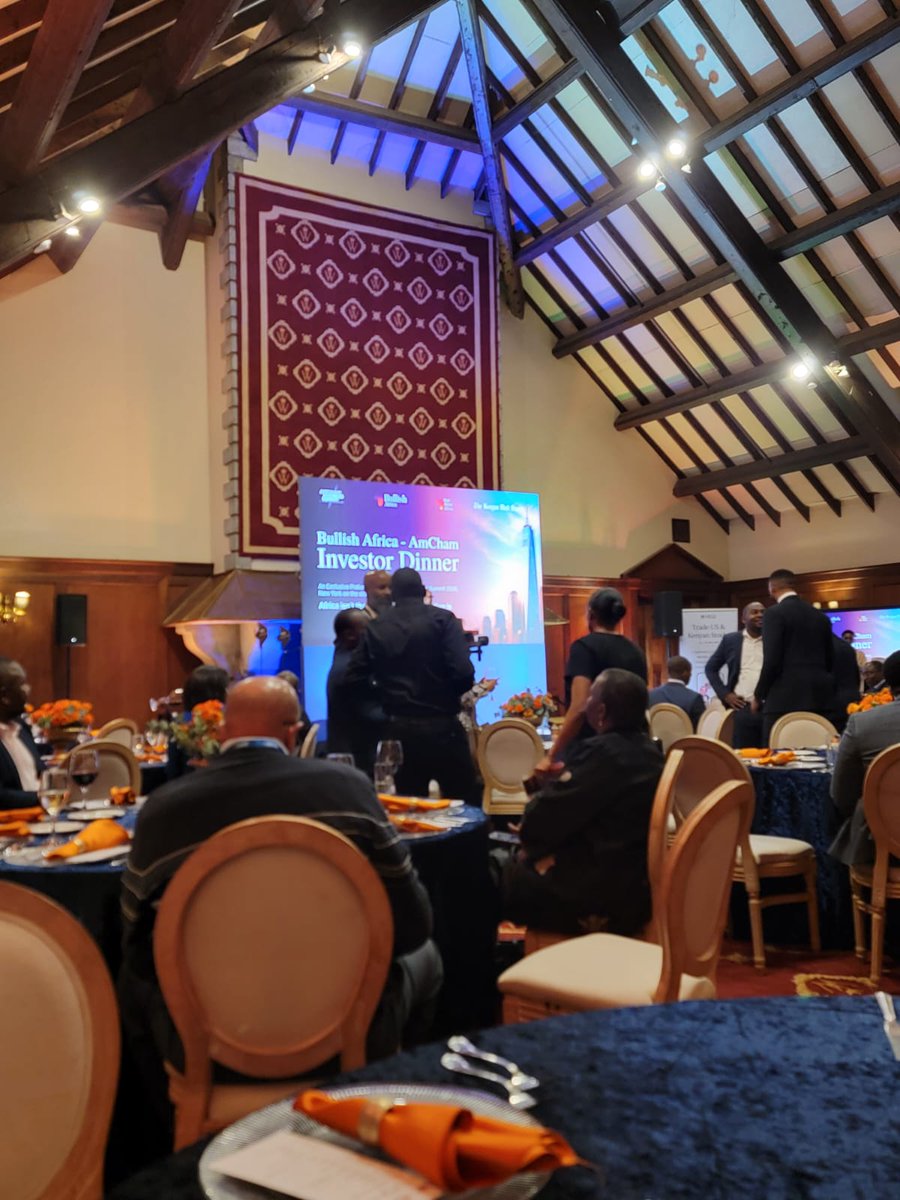 siscom_tech's tweet photo. our MD  sat in a room with US, Kenyan, and regional capital markets leaders at the AmCham Kenya investor dinner. The thesis of the night: Africa's digital infrastructure boom won't be funded by FDI alone.

FDI is active  US Embassy Chargé d'Affaires Susan M. Burns pointed to Digital Realty's newly launched 6.4MW, 3,000-rack data center in Nairobi as proof. But top-tier FDI alone can't carry the whole ecosystem. Local institutional capital has to lead.

The demand is real: a $1.0B unmet digital infrastructure gap today, projected to hit $3.0B by 2028 as AI compute, colocation, and backhaul fiber demand grows. As NSE CEO @frank_mwiti  put it: "Capital isn't scarce. Plumbing is." We lack the standardized, asset-backed instruments to convert that demand into something local funds can underwrite.

At @siscom_tech  , this is exactly what we're solving for: innovating around collateralizing digital infrastructure and bringing it onchain for visibility, so institutional capital can underwrite it with confidence.

What would it take for Kenya's institutional funds to start underwriting infrastructure the way global funds underwrite GPUs?

Great conversations at the @AmChamKE  Business Summit  thank you to @Bullish , @WallStreetAfr, @kenyanwalstreet , @AbsaKenya , @CircleFin , @NCBABankKenya , @Yellow , @UBAGroup , @NYSE , @InMotn, @PandL, @HSAgroup, @InvestKE, and @NseKenyaanalyst @USEmbassyKenya @NairobiGossips  for putting together such a high-caliber room.
