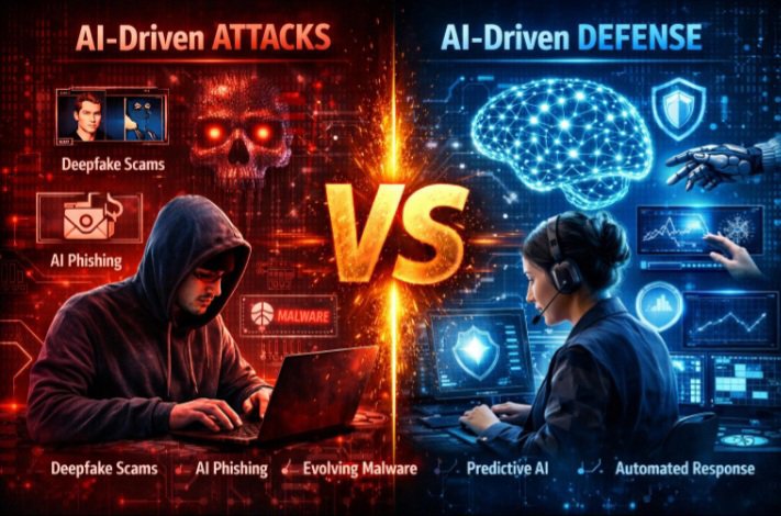 d_cman23's tweet photo. AI is changing cybersecurity. Attackers can use AI to automate cyber operations, while defenders use it to detect threats faster. Anthropic reports malicious actors have already used Claude in cyber operations. The AI race is entering cybersecurity. https://t.co/GfZPQgIp3g