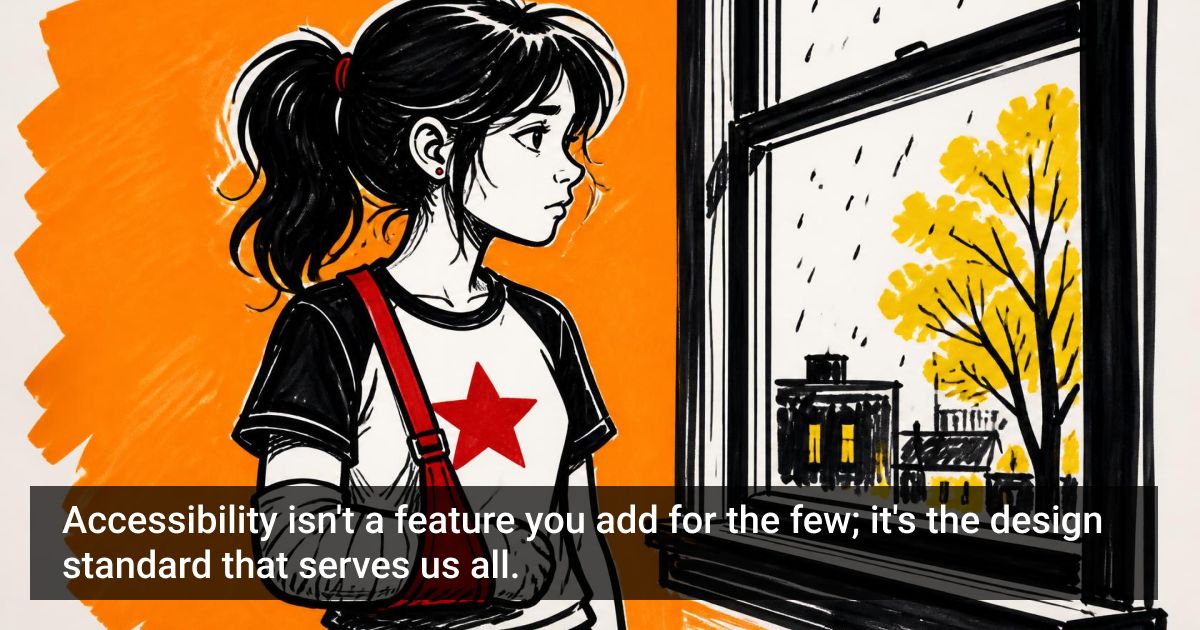 uxmag's tweet photo. You might not realize it, but Ally is part of every design you’ve made.

In his article, UX researcher Krystian M. Frahn emphasizes that accessibility should be the default.

📰 Read the full article: https://t.co/rP9CG3XArt 

#Accessibility #InclusiveDesign #UXDesign https://t.co/JCT9Xp39WA