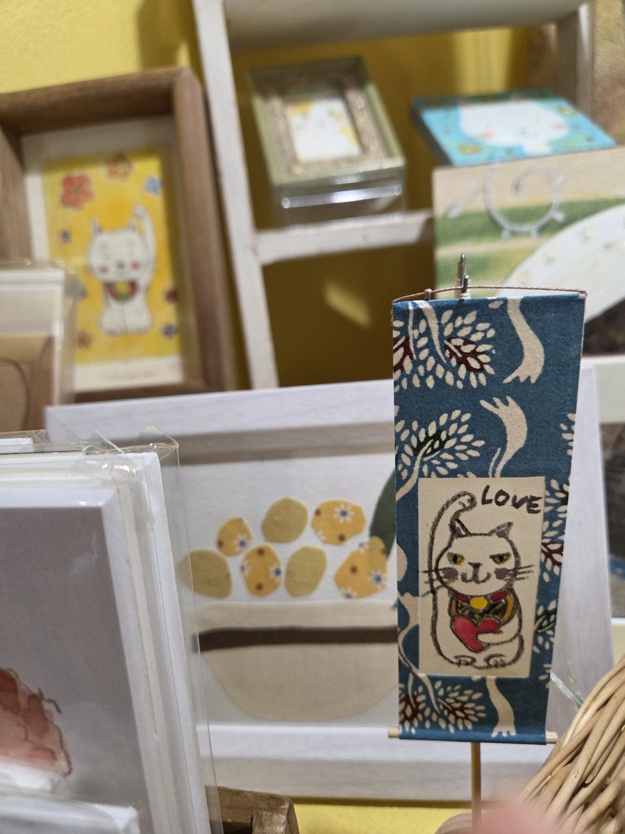 tikutiku_pm's tweet photo. はじまりました
「ちいさな絵画てん」
Atlier soleil 
ふじわらえつこさんのにゃんこがいっぱいです

9/16.17.18 3日間開催 https://t.co/zx7MYlsPHh