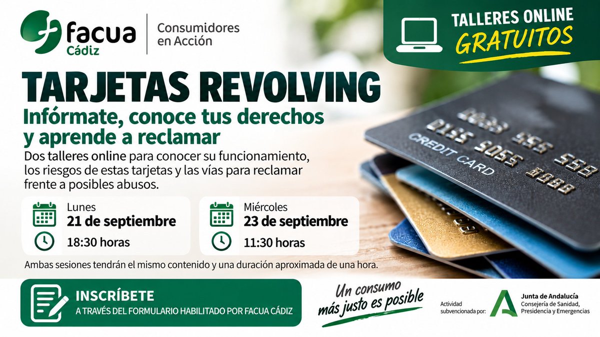 FACUACadiz's tweet photo. Formulario para la inscripción: https://t.co/GKbDqTX5mj https://t.co/Wl3Wsr32k7