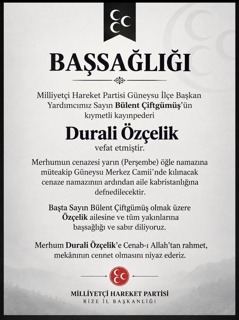 mhprizeilbas's tweet photo. Başımız Sağolsun. https://t.co/Mp68EMHMZ9