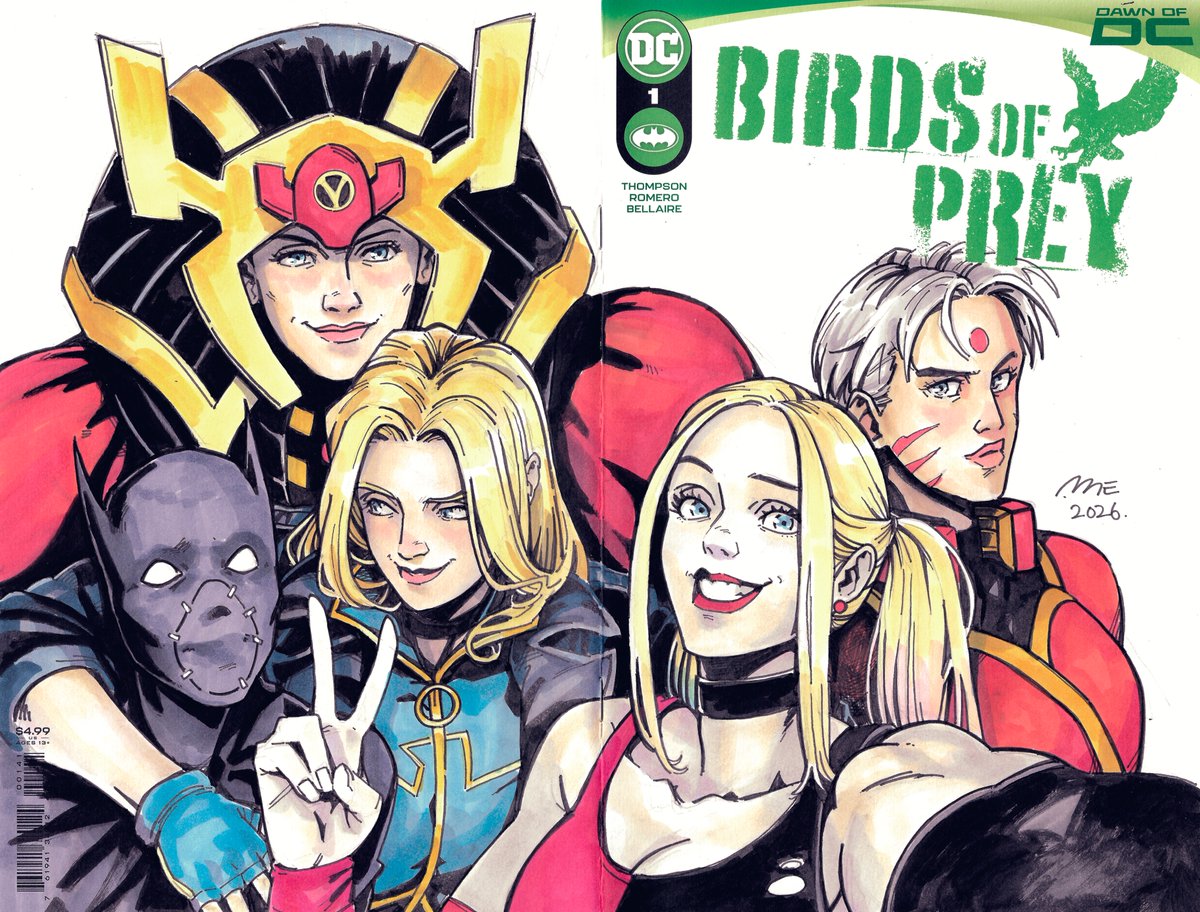 kangtolee1201's tweet photo. Birds of Prey
#dc #birdsofprey #harleyquinn #blackcanary #blankcover https://t.co/4cf2NKiWv9