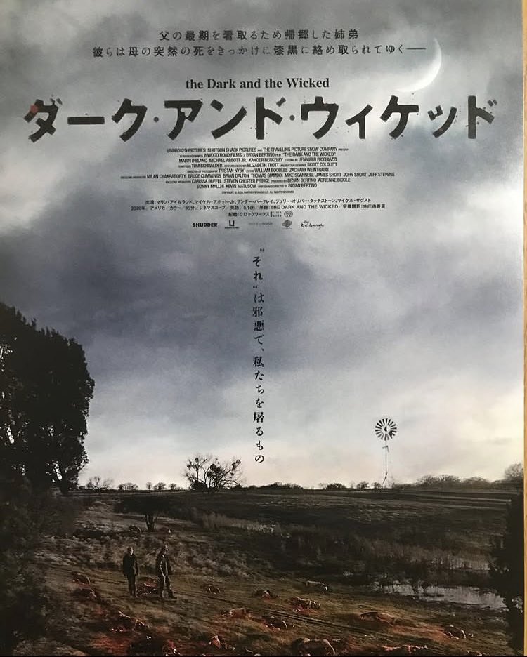 sunao_ao's tweet photo. #ダークアンドウィケッド         アマプラ
観たことを後悔するくらい怖かったけどなんであの家は怪奇現象が起きるのか明確な答えを教えてくれないから色んな解釈ができて面白い。映画じゃなくて５話くらいのシリーズでじっくり観たかったな。 https://t.co/hTQS9o3RZ8