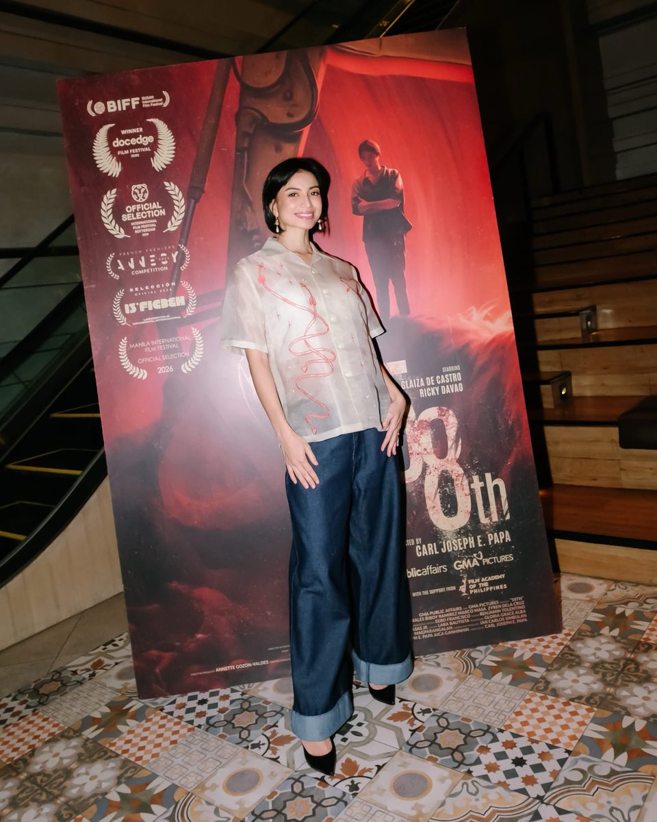 Sparkle_GMA's tweet photo. For the story that deserves to be seen 🎬

Sparkle comes together in support of Glaiza De Castro and ‘58th’ ✨ The documentary is among the eight films in contention to represent the Philippines in the Best International Feature Film category of the 99th Academy Awards 🇵🇭 https://t.co/PvbIcQMaXG