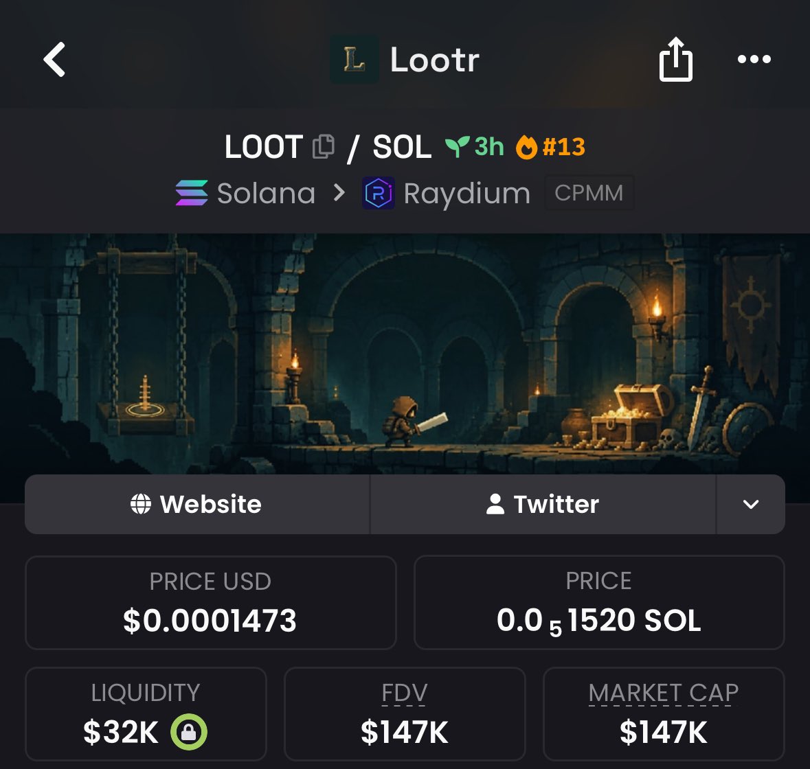 memesamoo's tweet photo. $LOOT 
145 K dan aldım hedef 300-350K 
Challenge hesabını bugün 1000$ yapmaya çalışacağım kritik gün:)

bveCUi7gPHCKQWjc1ZgUf4rRSfkqsiUQeu5UuYoLooT https://t.co/4TKDmtnCQ9
