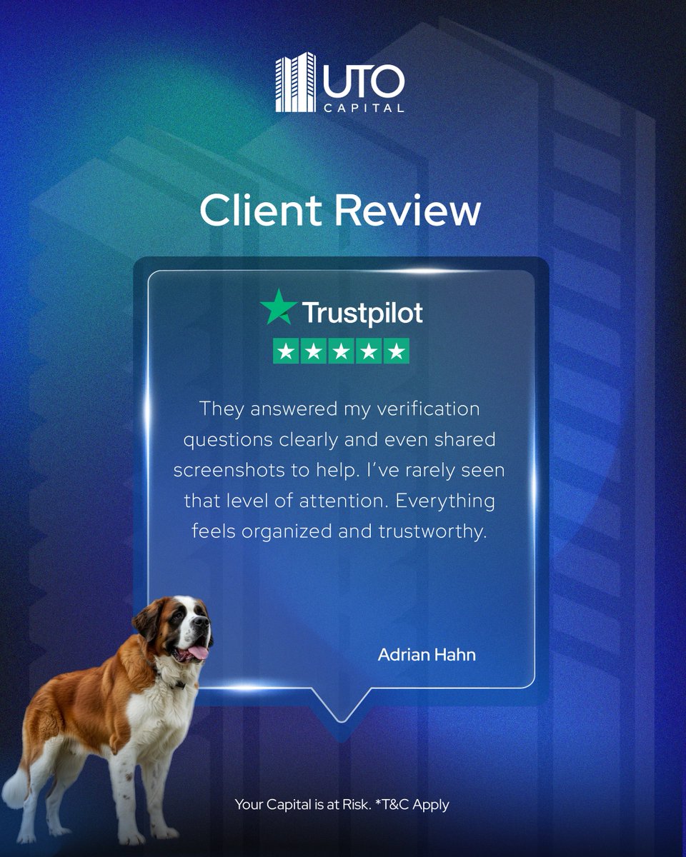 utocapitalcom's tweet photo. Thanks so much for your feedback! Hearing about your positive experience truly means a lot to us.

#UTOCapital #TradingExperience #ForexCommunity #TraderFeedback #TradingJourney https://t.co/4Q0DLaftp0