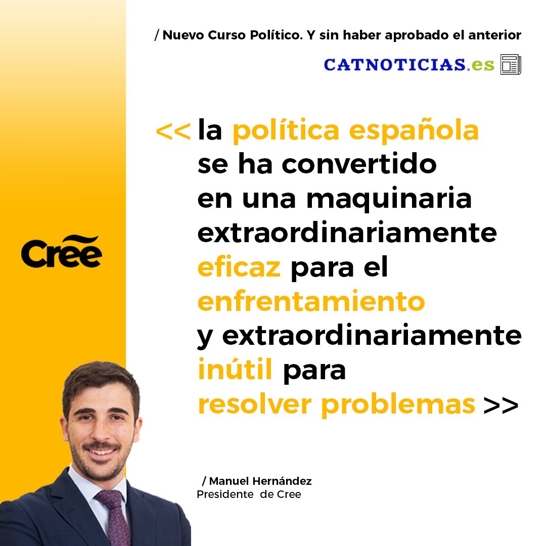 CreeOficial's tweet photo. ✍🏻 @ManuelHerMu 
📰 @catnoticias_es 
🔗
https://t.co/9pF2Ehc1mj https://t.co/AGz8BhZlDg