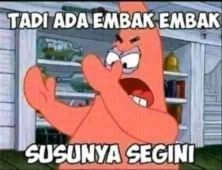 nyohndasmu's tweet photo. Gym kali ini tiba2 pake spongebob, trus ada mbak2 GEDE BANGET ampe jiper sendiri liatnya https://t.co/h5kFNZcsSS