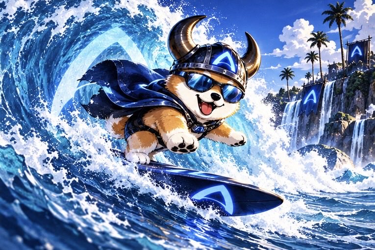 FlokiARC's tweet photo. New wave incoming… don’t be the one watching from the sidelines. 🌊

Website cooking → DEX update → Boost.

FLOKI on ARC is just getting started. 🔵 https://t.co/Qf2HfJL0sH
