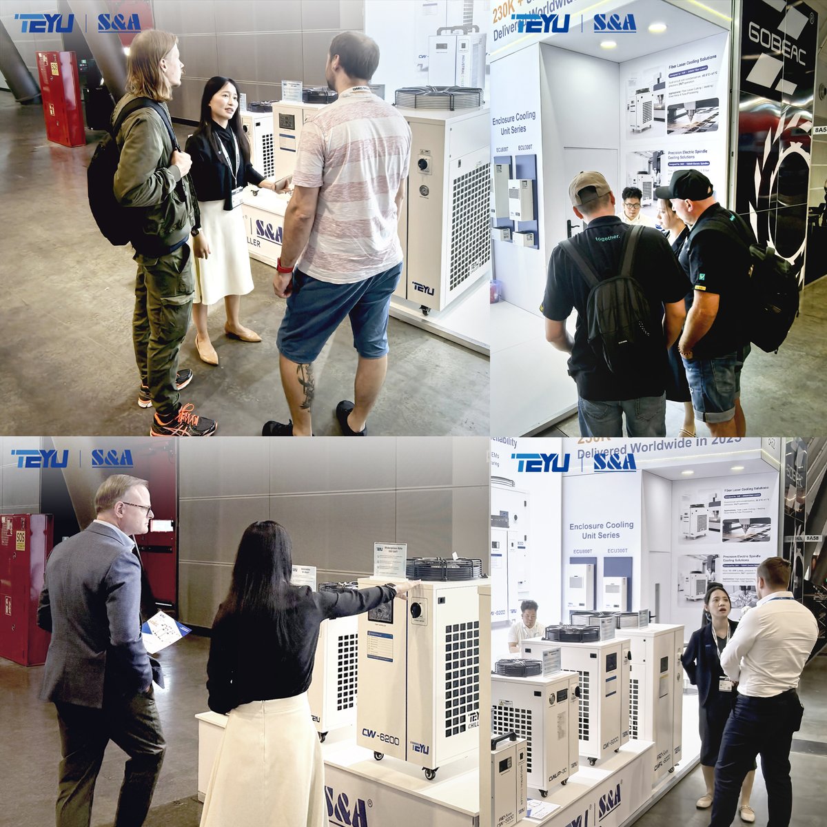 teyuchiller's tweet photo. 🤝 Great conversations are underway at #AMB2026 in #Stuttgart! 🇩🇪
TEYU Chiller team is exchanging ideas with visitors on #thermalmanagement for #laserprocessing, #CNC machining and #additivemanufacturing.
Visit us at Hall 8, Booth 8A52, Sep. 15–19 👋
https://t.co/Xs5PTBRGvB https://t.co/nPqvZ70iAH