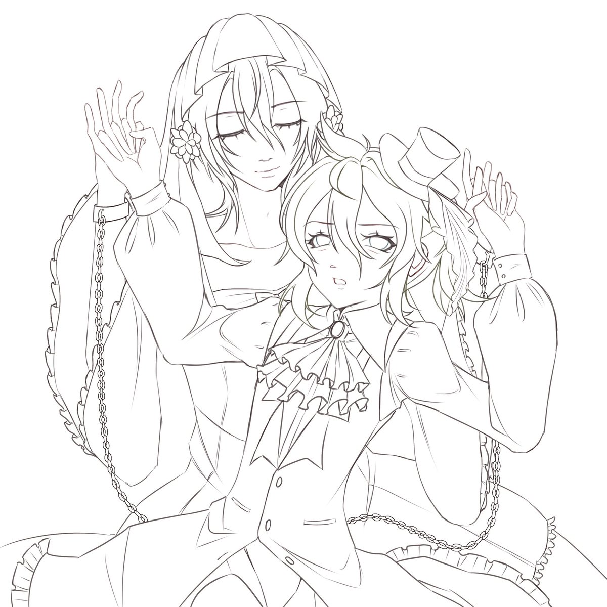 VOCAHEAVEN's tweet photo. wip #KAITO #鏡音レン https://t.co/2ZkJn1ldJ5