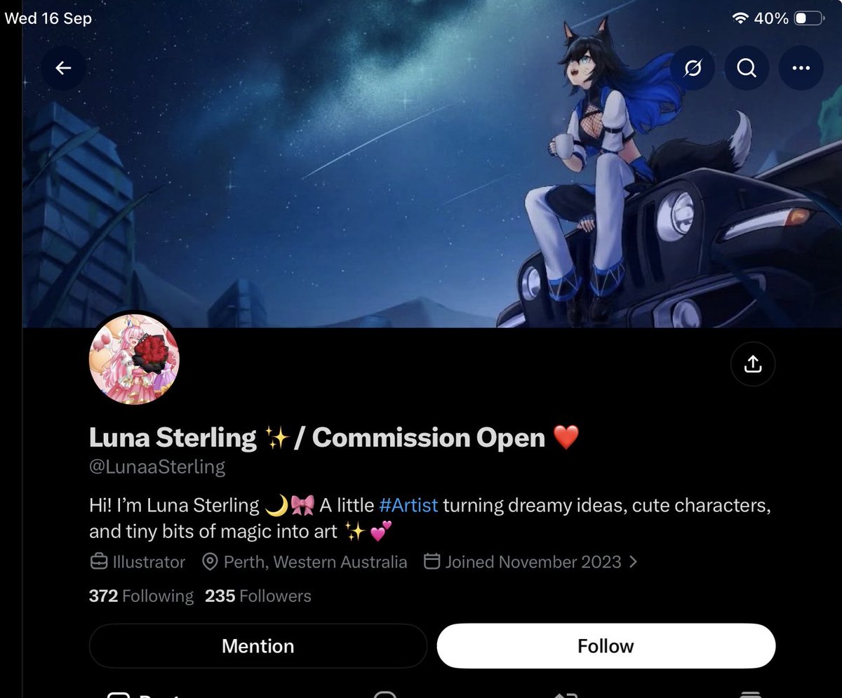 Airin_Queenz's tweet photo. Hello #yumetwt #artist #vgenartist side, 
This account have been stealing from many different artist and yume as their coms example. To avoid potential scam, please help spread awareness and maybe report? Thank you! https://t.co/5D1nE03g8A