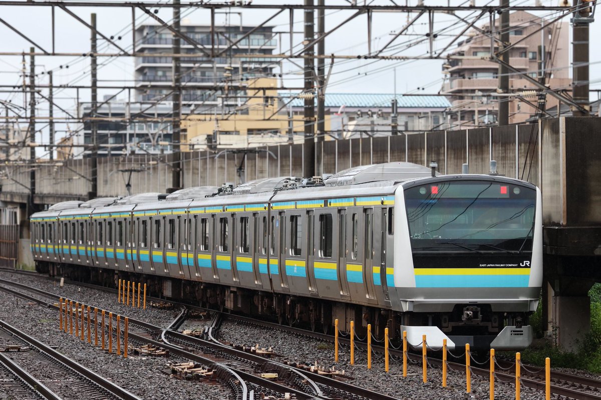 mari20921's tweet photo. 2026.09.16 E233系マリC3編成 試運転 https://t.co/OHNC8ei4Bs